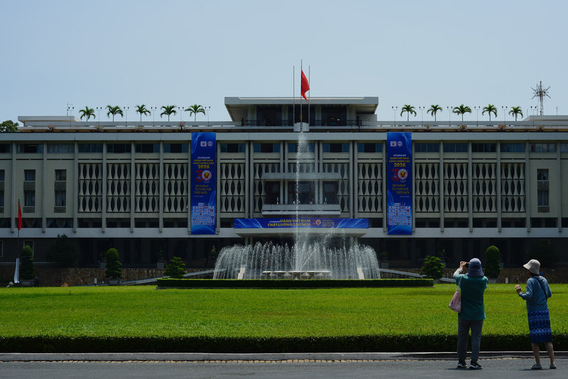 Der Wiedervereinigungspalast, ein tolles Gebäude